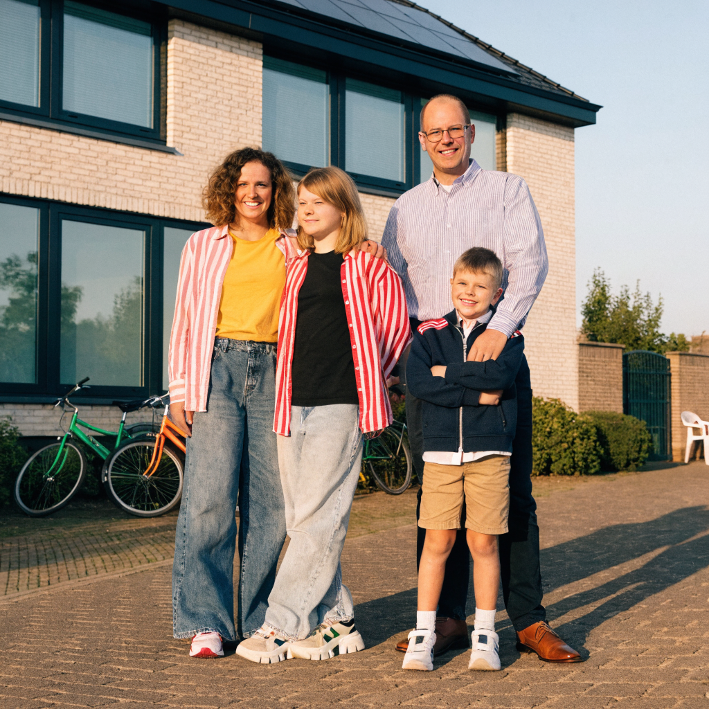 Tevreden klant met een thuisbatterij